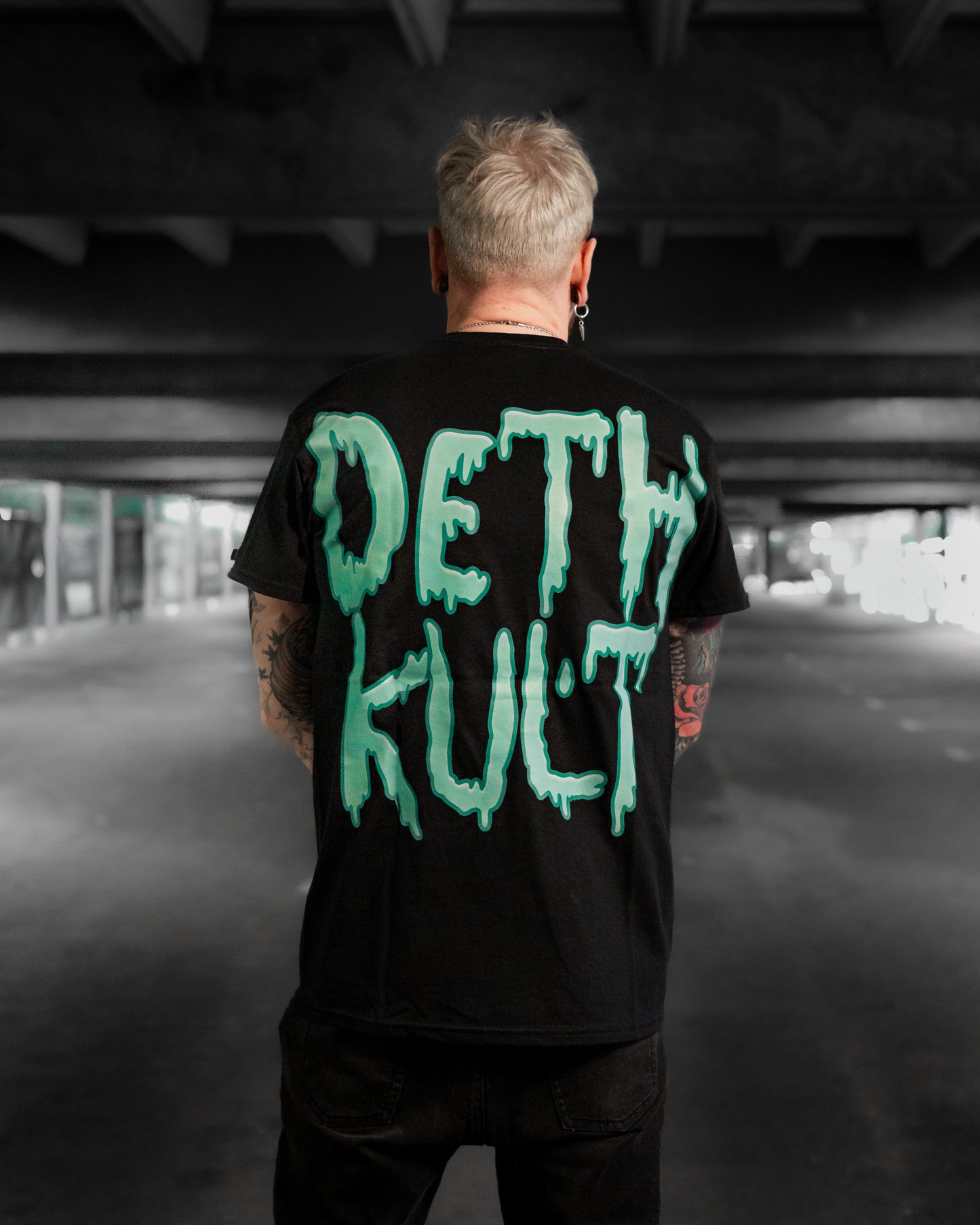 'DROP DETH' T-SHIRT - BLACK