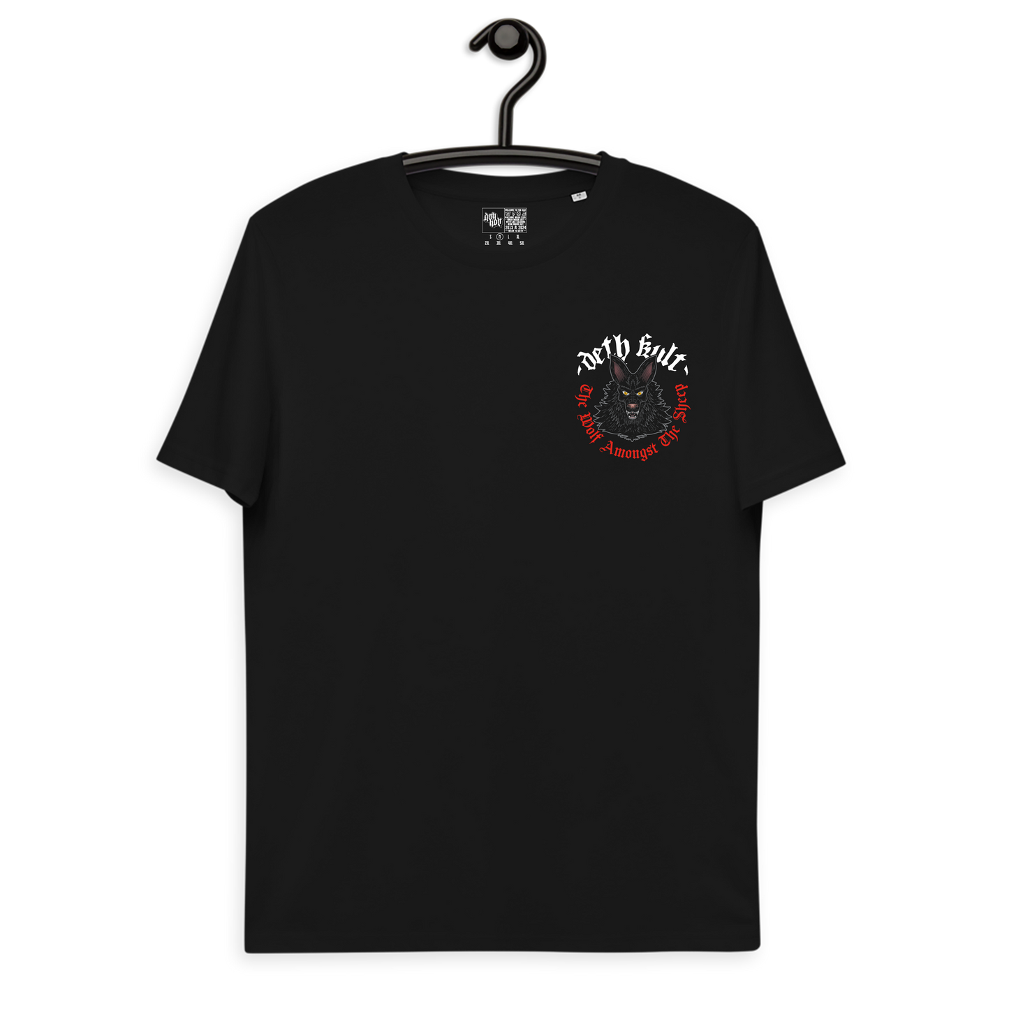 'WOLF AMONGST SHEEP' T-SHIRT - BLACK